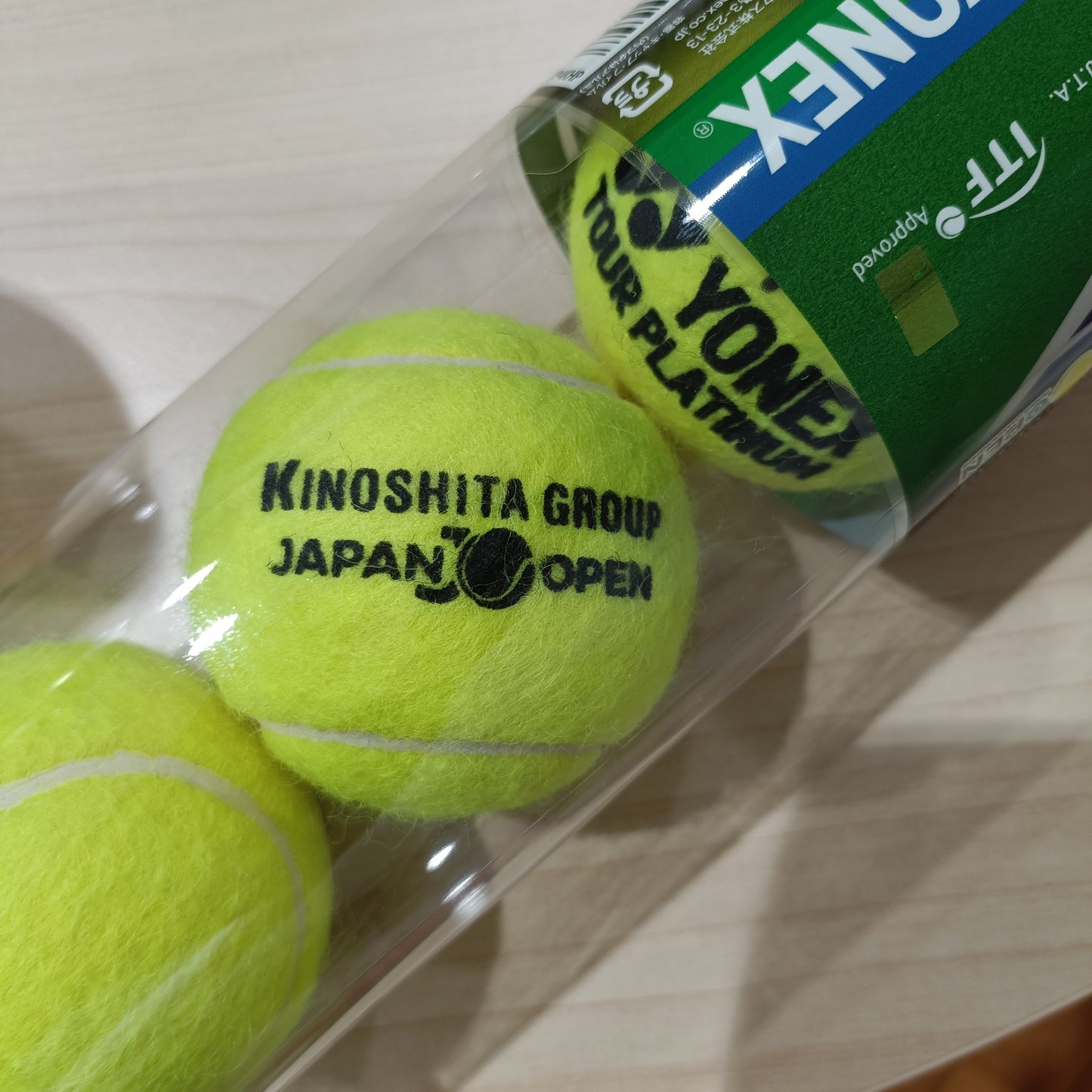 YONEX ヨネックス ツアープラチナム4個入り 1箱60球/5ダース TB-TPL4P