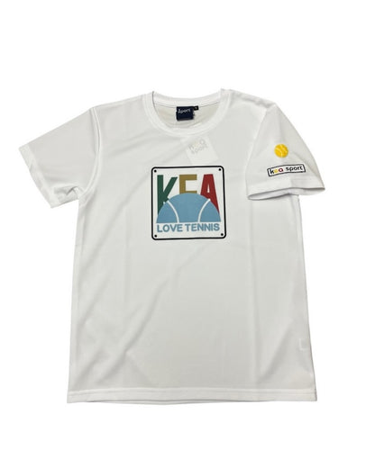 Kea キア テニスウェア ユニセックス HALF BALL-T UT183