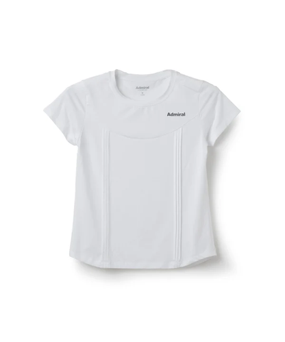 【SALE】 30％OFF Admiral アドミラル テニスウェア レディース フロントピンタックTEE ATLA609 Tシャツ ゲームシャツ