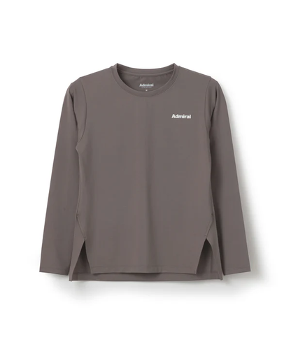 ADMIRAL アドミラル サイドスリットヘムL/S TEE ATLA611 モカ M Lサイズ