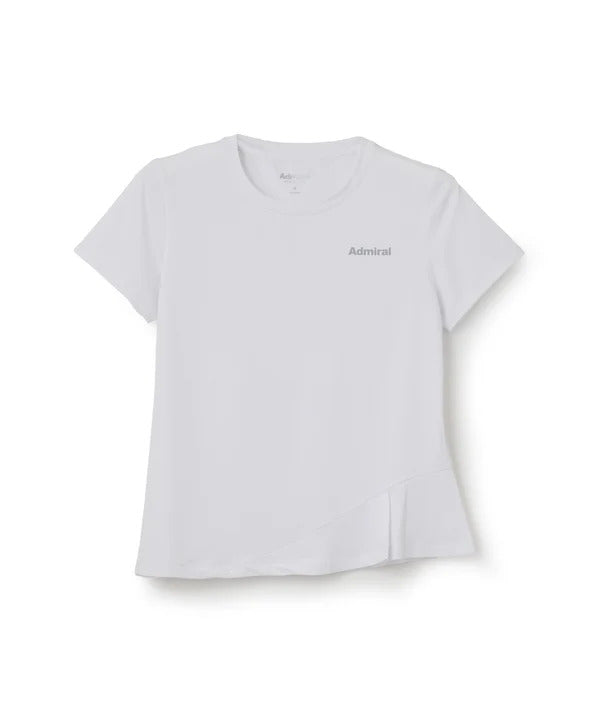 Admiral アドミラル テニスウェア レディース アシンメトリータックヘムTEE ATLA646 2026年発売