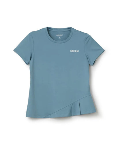 Admiral アドミラル テニスウェア レディース アシンメトリータックヘムTEE ATLA646 2026年発売