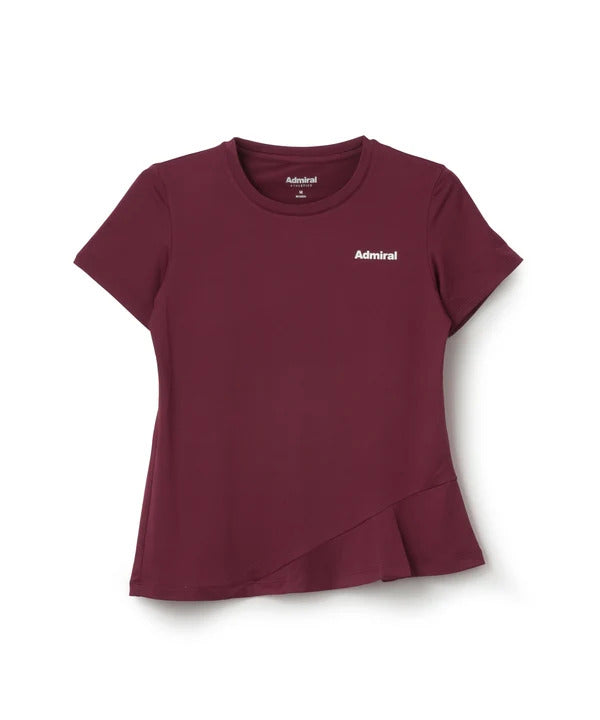 Admiral アドミラル テニスウェア レディース アシンメトリータックヘムTEE ATLA646 2026年発売