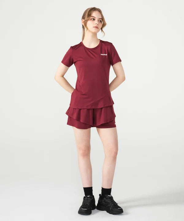 Admiral アドミラル テニスウェア レディース アシンメトリータックヘムTEE ATLA646 2026年発売