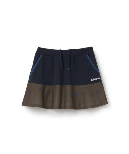 Admiral アドミラル テニスウェア レディース フラワーチェックフレアスコート ATLA660