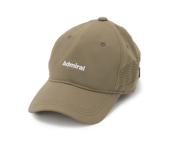 Admiral アドミラル ユニセックス サイドパンチング6パネルキャップ ATMZ604 2026年発売