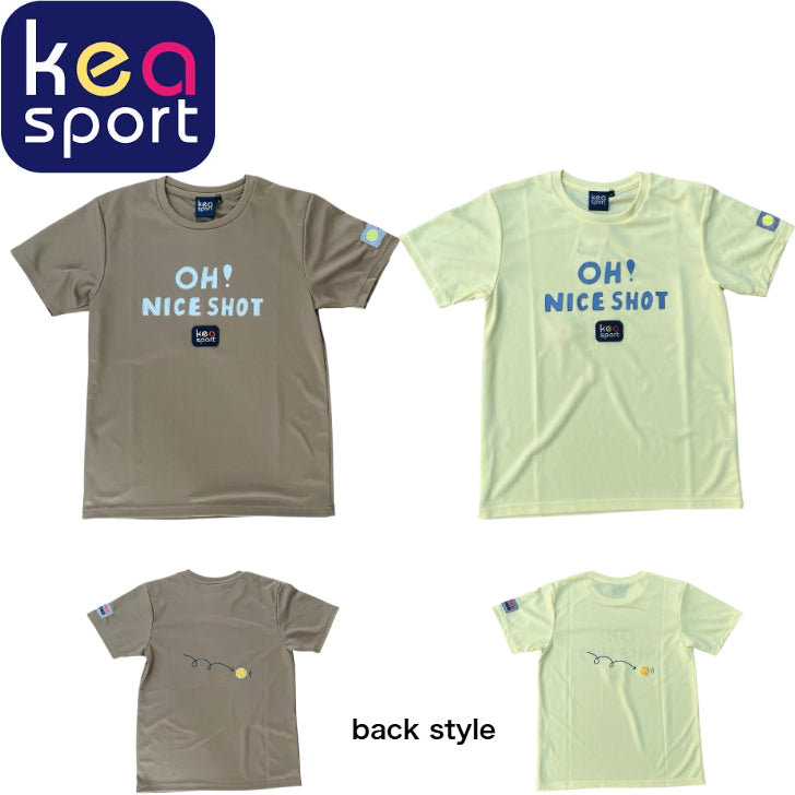 Kea キア テニスウェア ユニセックス NICE-T UT184