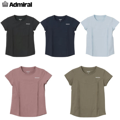 Admiral アドミラル テニスウェア レディース ピケサッカーピンタックTEE ATLA661 2026年発売