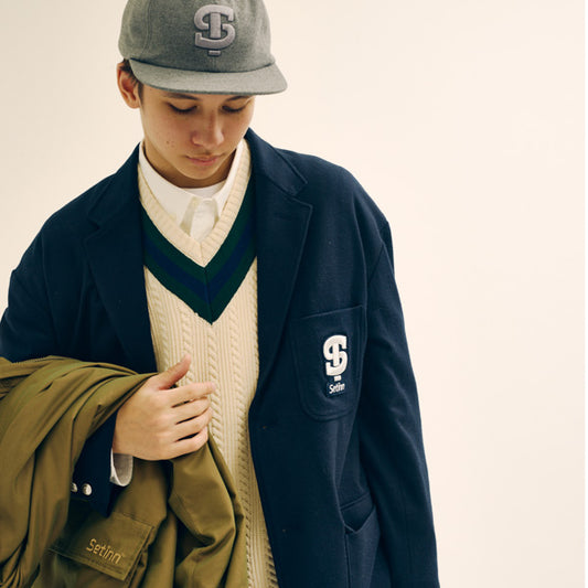 【SALE】 SETINN セットイン テニスウェア トーナメント6パネルチノキャップ Tournament 6Panel Chino Cap 24F-009