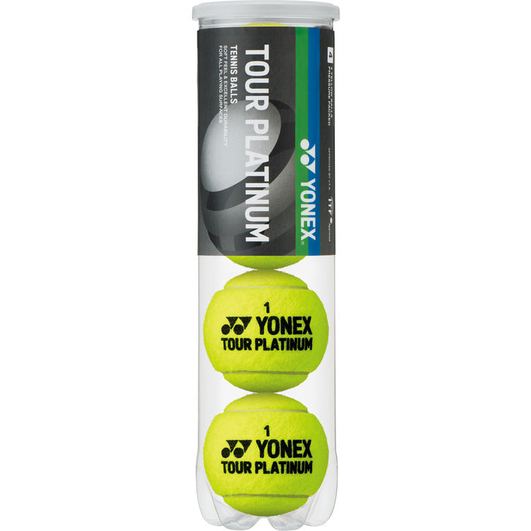 YONEX ヨネックス ツアープラチナム４個入り 1箱60球/5ダース TB-TPL4P